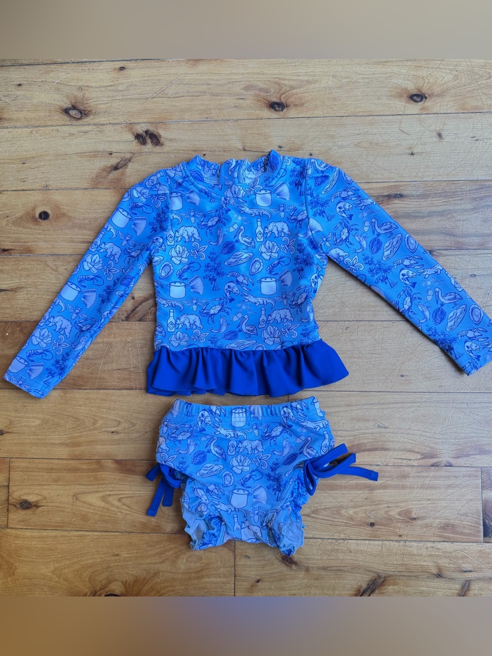 Louisiana Ruffle Butt Swin Suit